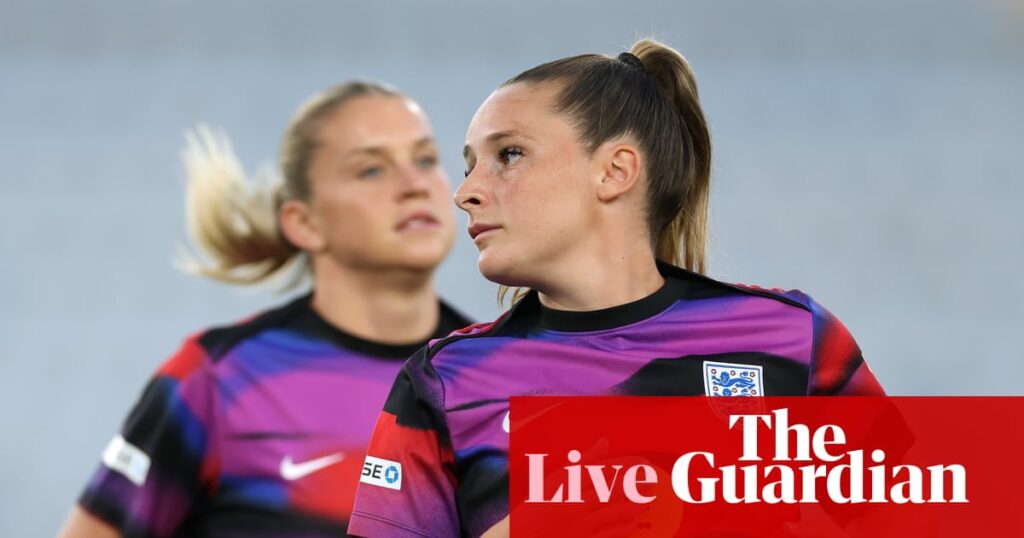Greece v England: Women’s World Cup playoff semi-final, first leg – live | Women’s World Cup 2027 qualifiers Greece v England: Women’s World Cup playoff semi-final, first leg – live | Women's World Cup 2027 qualifiers