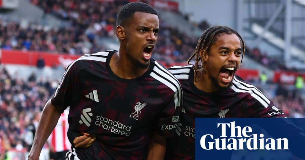 Isak completes Liverpool’s comeback win as Brentford finish with nine | Premier League