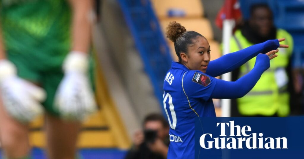 James and Carpenter lead Chelsea surge as sorry Spurs hit for six in WSL again | Women's Super League