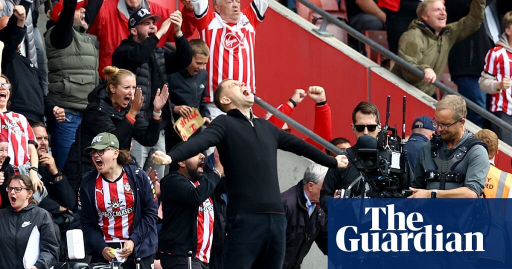 Joy for Eckert as 10-man Southampton edge out Portsmouth in feisty derby | Championship