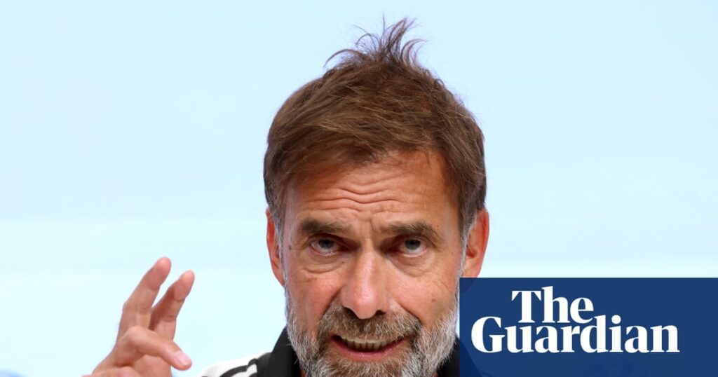 Jürgen Klopp disgusted by claims his Germany team are ‘not white enough’ | Germany Jürgen Klopp disgusted by claims his Germany team are ‘not white enough’ | Germany