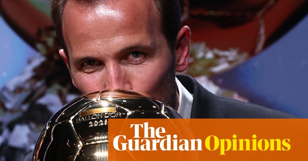 Kane’s Ballon d’Or triumph a glorious riposte to celebrity fawning of ceremony | Ballon d'Or