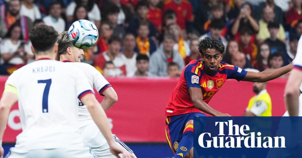 Lamine Yamal stars again as Spain see off Czechia and maintain perfect start | Nations League Lamine Yamal stars again as Spain see off Czechia and maintain perfect start | Nations League