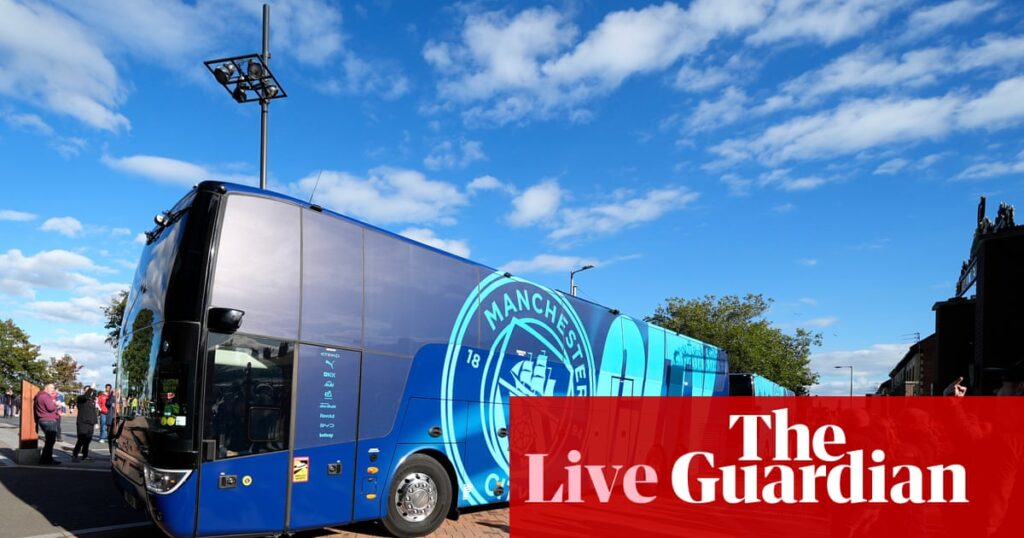 Liverpool v Manchester City: Premier League – live | Premier League