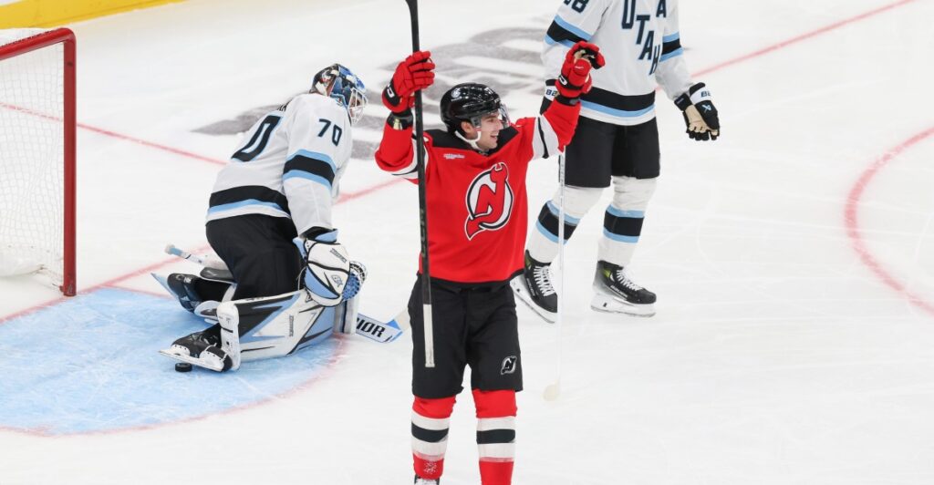 Luke Evangelista Is Thriving With The New Jersey Devils