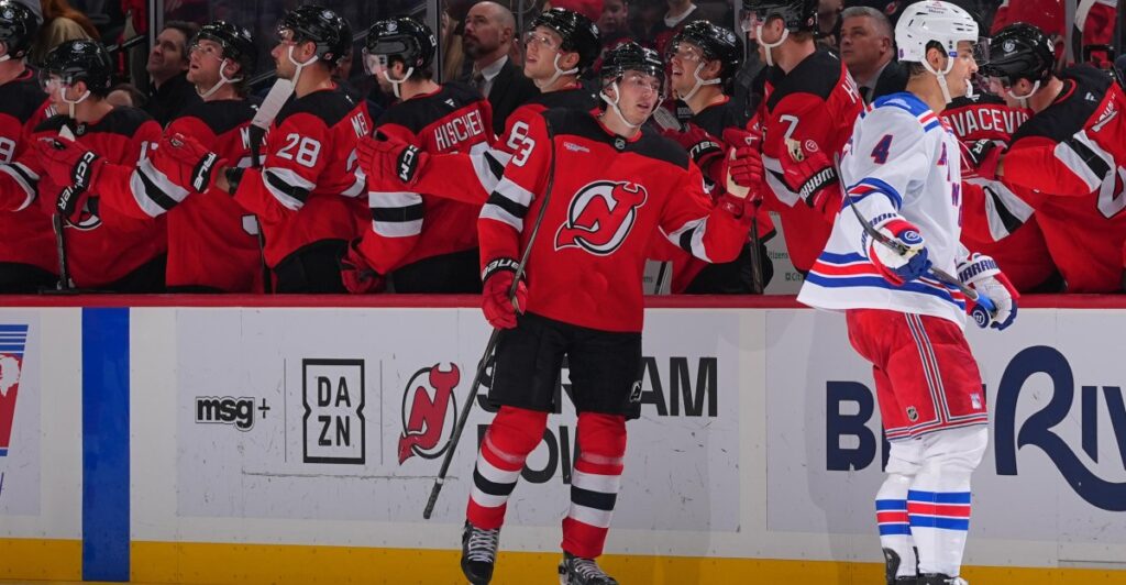 Luke Hughes Scores Twice In New Jersey Devils’ Huge 7-1 Win Over New York Rangers