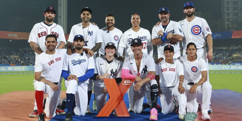 MLBx Mumbai brings together baseball, softball and cricket stars