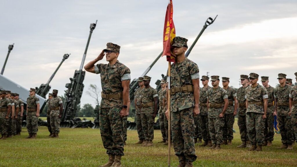 Marine Corps establishes its first medium-range missile battalion Marine Corps establishes its first medium-range missile battalion