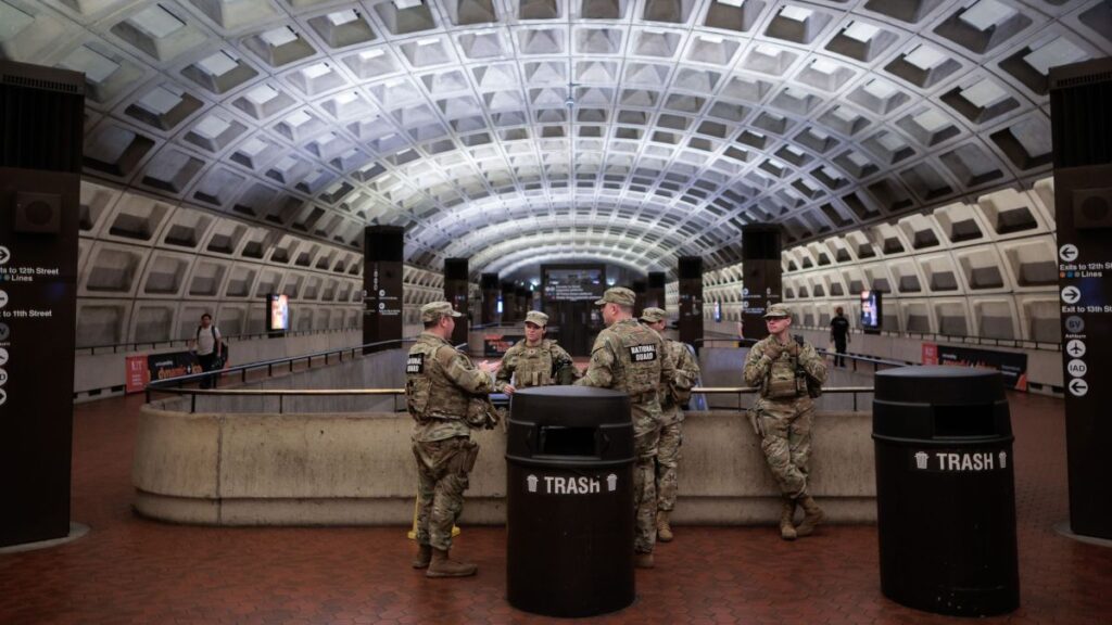 National Guard 'actively addressing' troops near DC ballot box