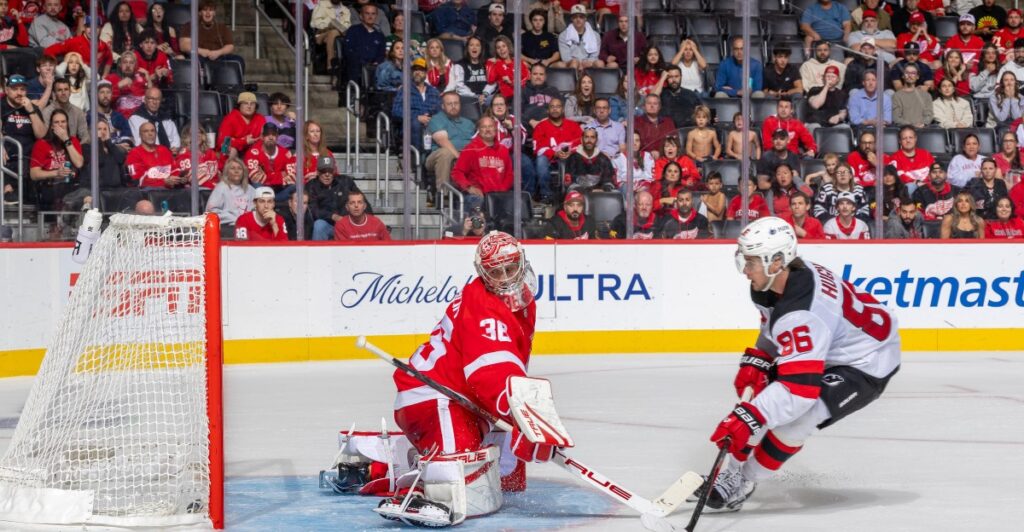 New Jersey Devils Take Sloppy Overtime Affair from the Detroit Red Wings in 5-4 Win