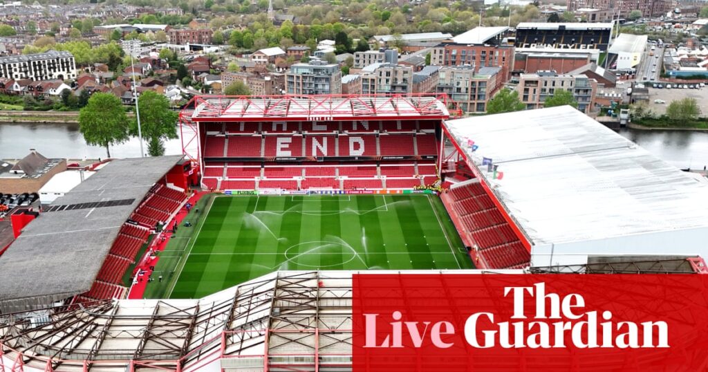 Nottingham Forest v Arsenal: Premier League – live | Premier League