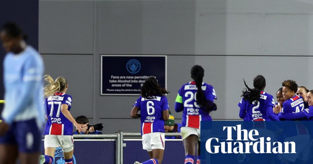 PSG claim late point after Shaw penalty to hit Manchester City’s WCL top-four hopes | Women's Champions League