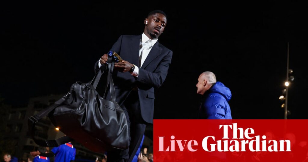 PSG v Barcelona, Manchester City v AEK Athens, and more: Champions League – live | Champions League