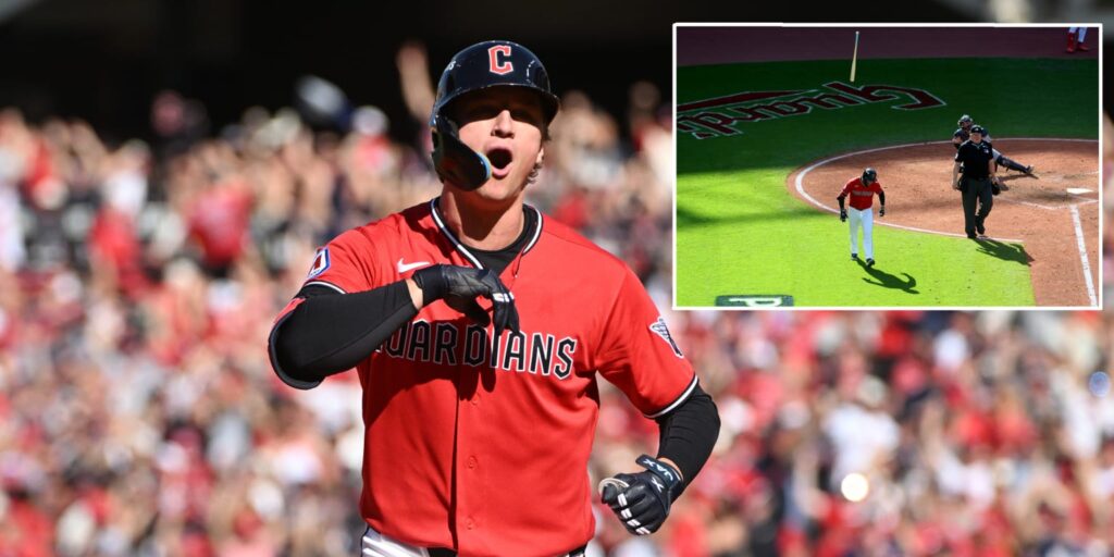 Petey Halpin hits go-ahead homer to help Guardians win Game 3 of 2026 ALCS