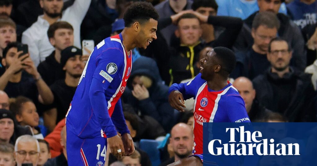 Quickfire Doué and Dembélé inspire PSG to wild win at Manchester City | Champions League