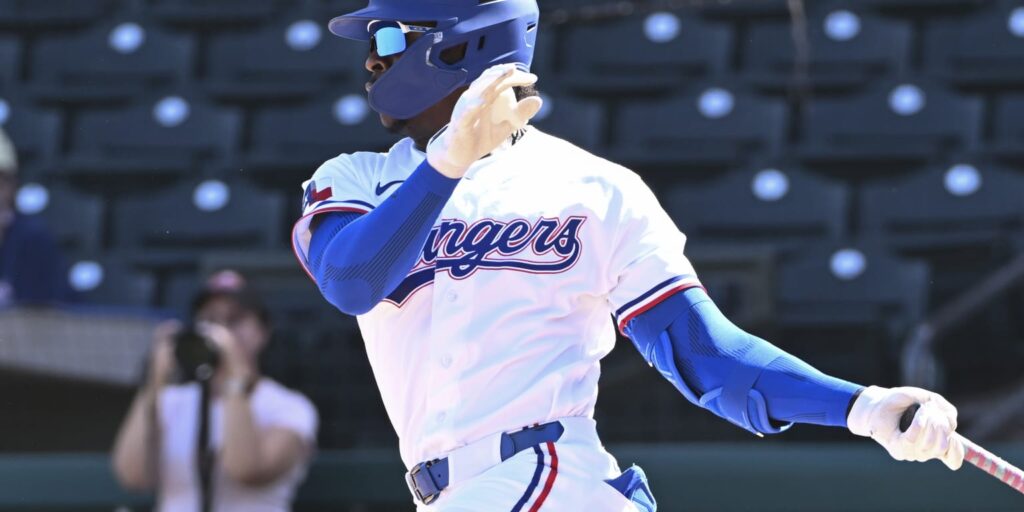 Rangers Sebastian Walcott reaping success with swing adjustment in Fall League
