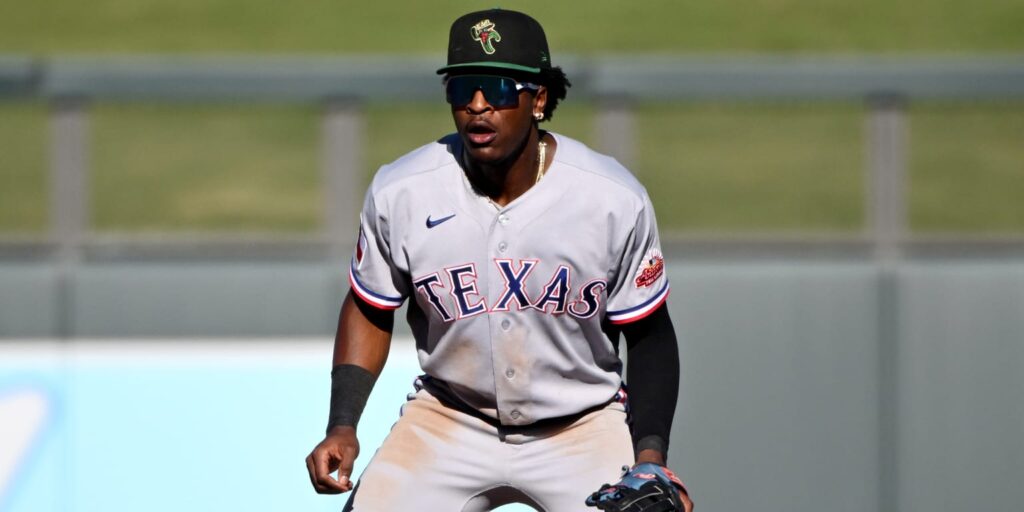 Rangers Sebastian Walcott will play outfield during Arizona Fall League