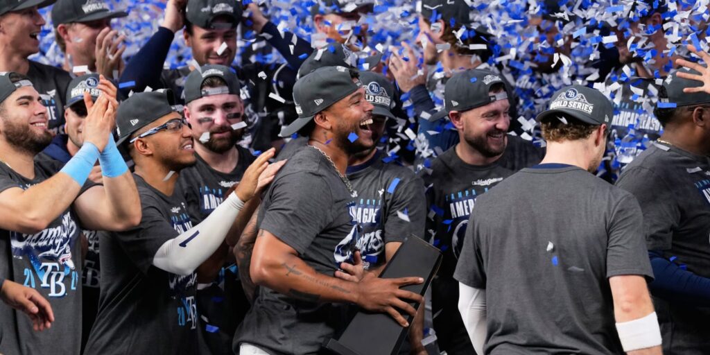 Rays celebrate berth in 2026 World Series