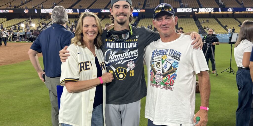 Robert Gasser living his dream, dad's in 2026 World Series