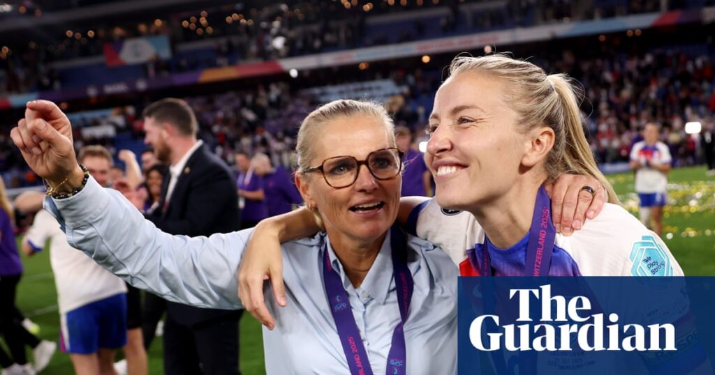 Sarina Wiegman signs contract extension to stay as England women head coach until 2029 | England women's football team