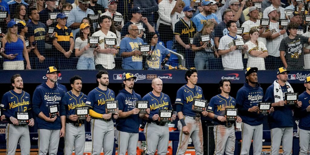 Stand Up To Cancer at World Series Game 4 2026