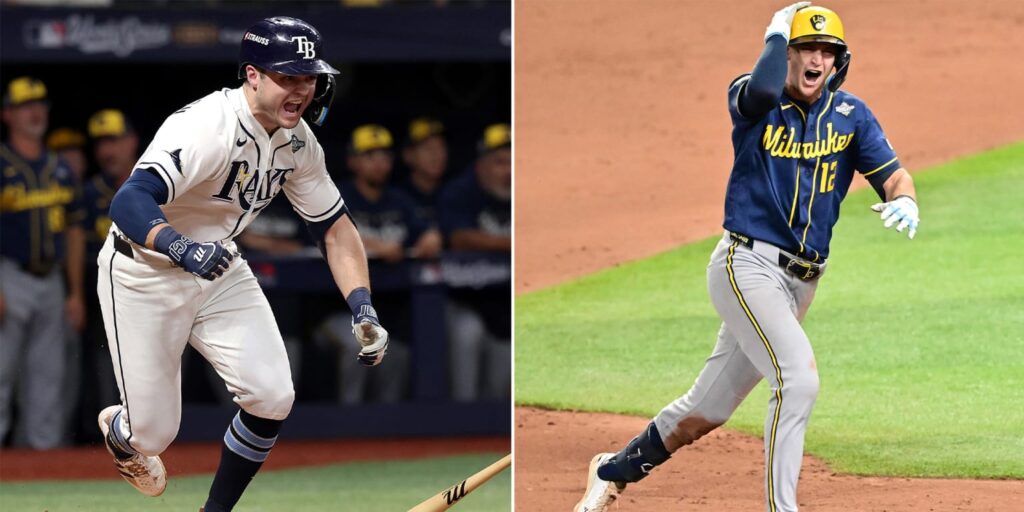 Stats and facts from Rays' World Series Game 4 win over Brewers