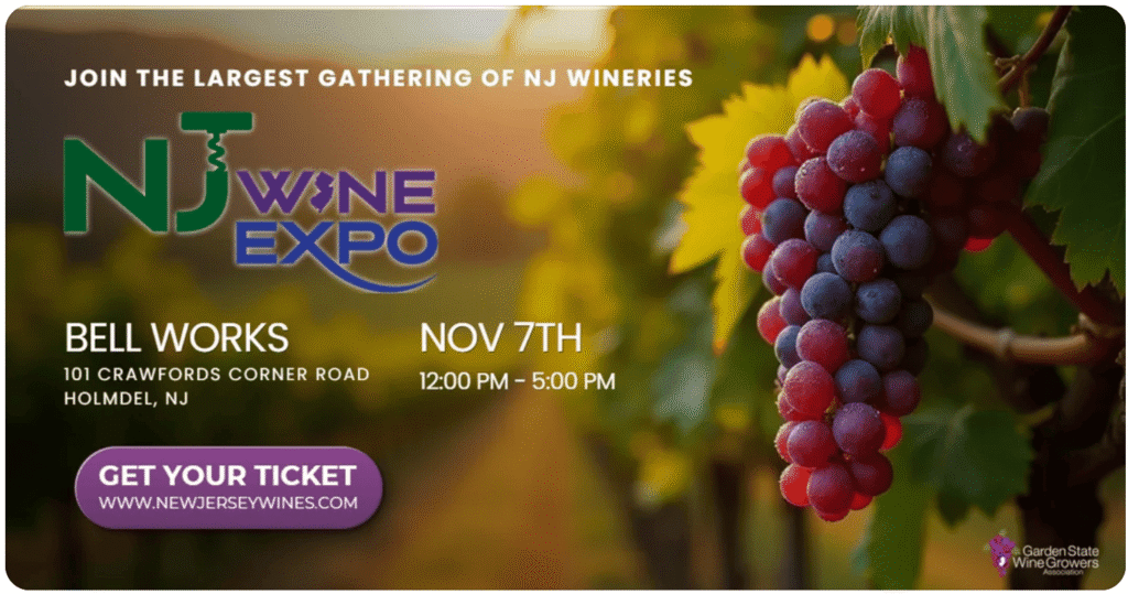 The Annual NJ Wine Expo Returns November 7th The Annual NJ Wine Expo Returns November 7th
