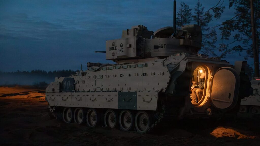 The future of mechanized infantry is charging your phone