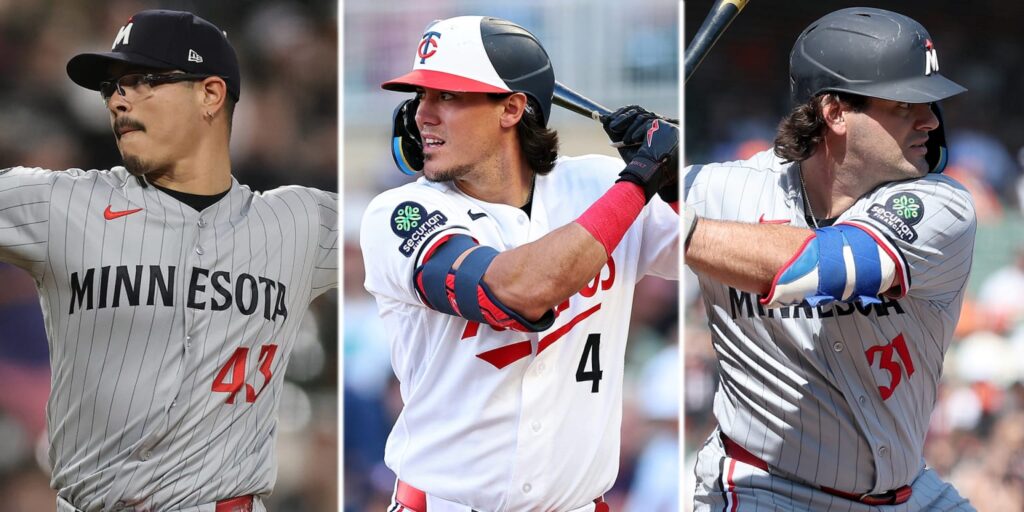 Twins outright Anthony Banda, Tristan Gray and Aaron Sabato