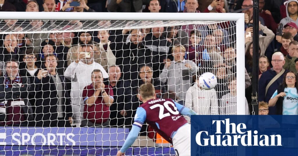 West Ham’s penalty pain costs them top spot in Championship after QPR draw | Championship