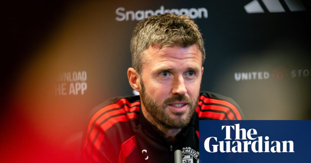 ‘It’s really not a drama’: Carrick sticks to the script after Martínez storm | Michael Carrick