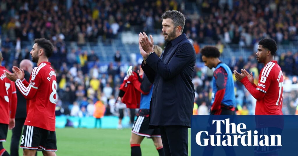 ‘Like a fresh start’: Michael Carrick relieved by Manchester United’s draw at Leeds | Michael Carrick